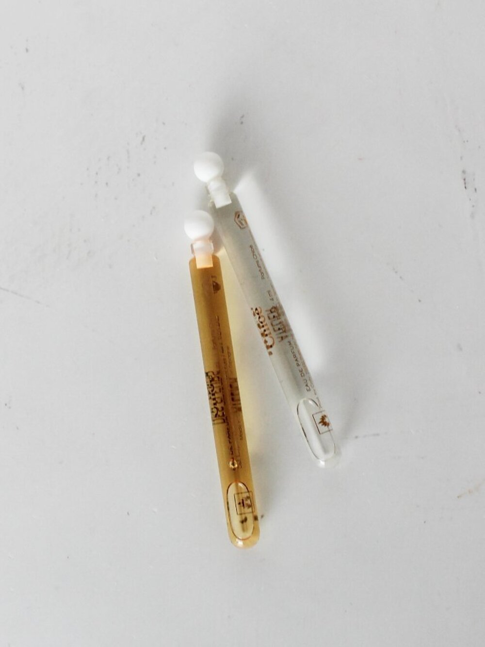 Set of 2 Chloe Atelier Des Fleurs Samples: Jasminum Sambac & Tuberosa 1974
